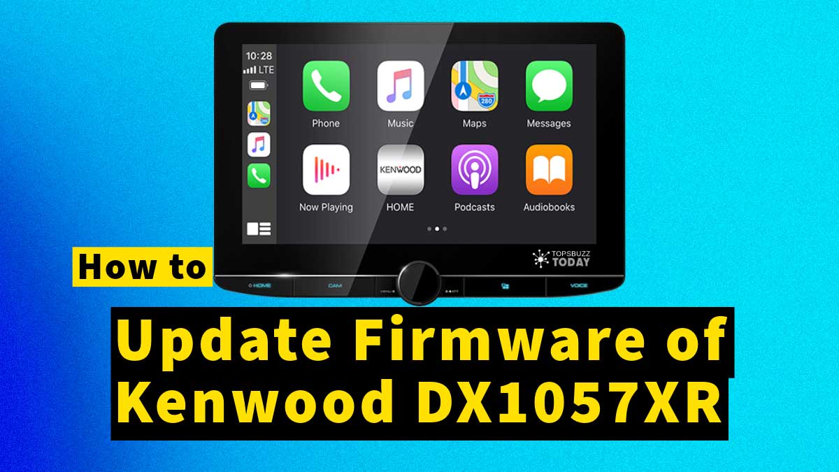kenwood dx1057xr screen and text